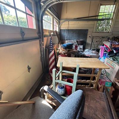 Garage to go through