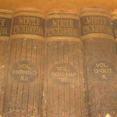 1910 Werner encyclopedia set