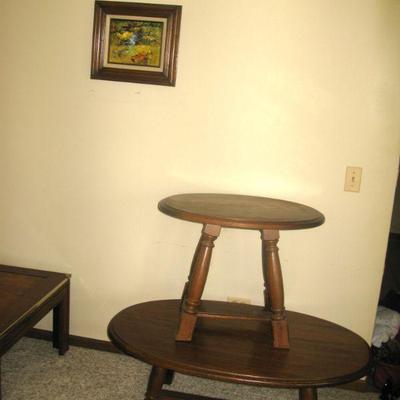 Tables large 35.00
small $ 25.00