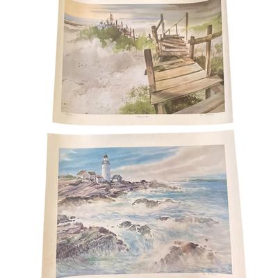 2 GIL PETROFF (1919-1990) LTD ED SIGNED LITHOS