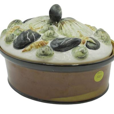 MCM MAJOLICA SHELLFISH TUREEN PORTUGAL