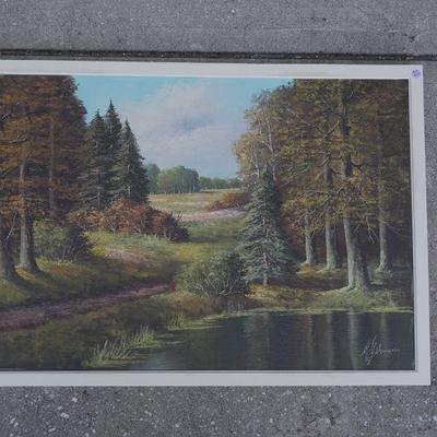 MCM CONTINENTAL LANDSCAPE OIL - LEHMANN