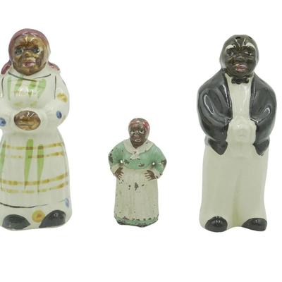 3 BLACK AMERICANA SALT - PEPPER - PAPERWEIGHT