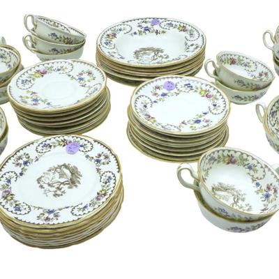 53 PC ROYAL DOULTON THE BEAUFORT ELEGANT CHINA