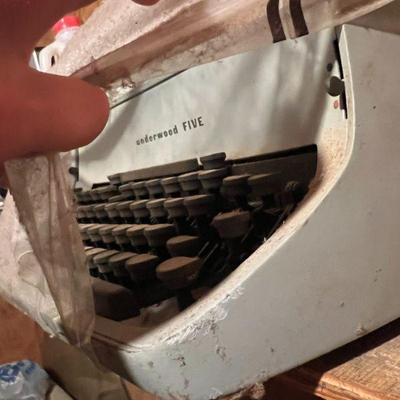 Underwood Five Typewriter $35