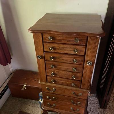 Standing Jewelry Case $60