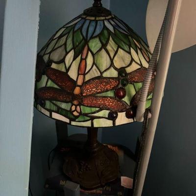 Dragonfly Stained Glass Lamp $30