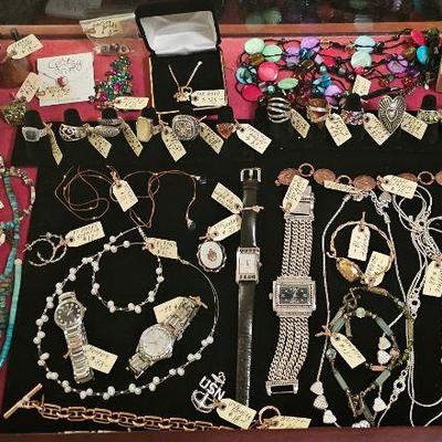 Sterling Silver Rings and watches