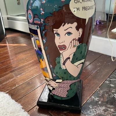 $600 Kay Bynum vase 