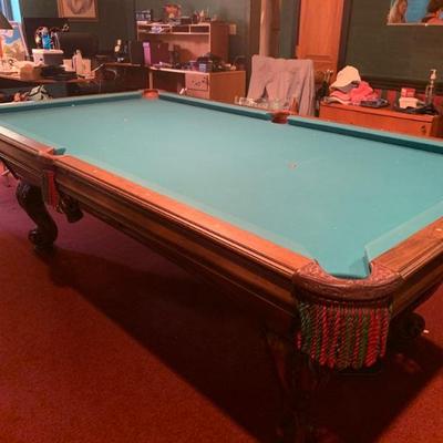 Pre Selling
$2250 
8Ft Regulation Size 
In GREAT Shape with Cover and Cues/Accessories