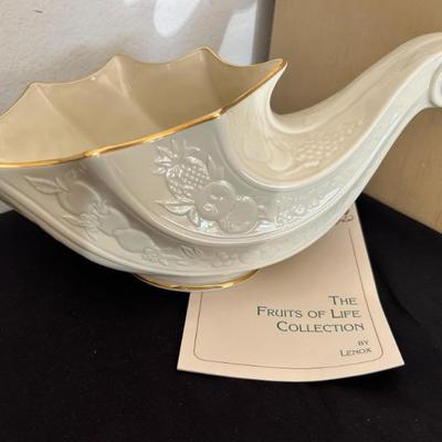 Lenox The Fruits of Life Collection Cornucopia