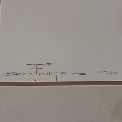 Ozz Franca Art Signed/Numbered