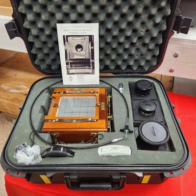 Wisner 4x5 Techinal Field Large Format Camera with Case. Lenses, Manual, Course Book and Film Cartridges