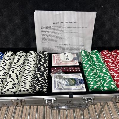500 Chip Poker Set (Never Used)