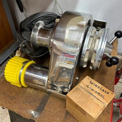 Lighthouse 3002 Stainless Steel Anchor Windlass for a Boat (New, Never Used)