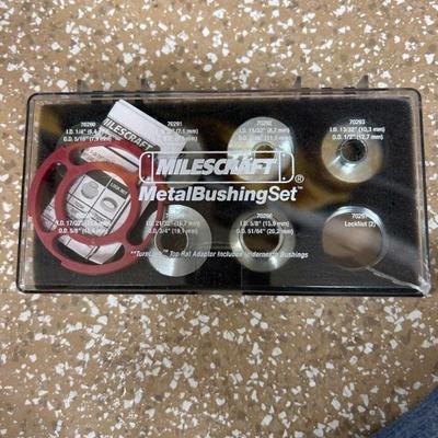 Milescraft Metai Bushing Set for Routers