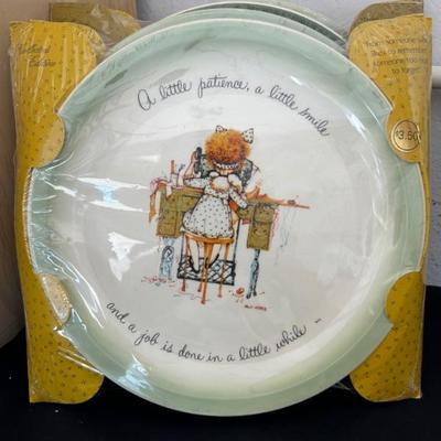 Vintage Holly Hobbie Collectors Plates