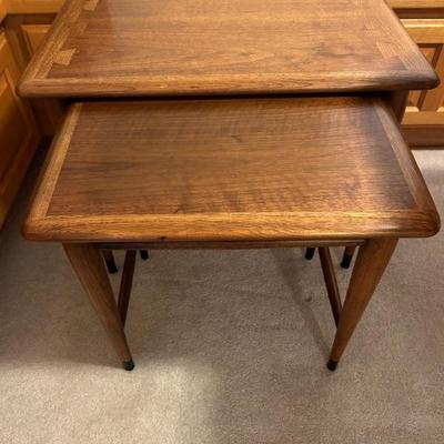 Vintage MId Century Modern (MCM) Lane Nesting Tables 