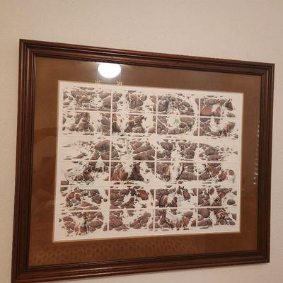 Framed Bev Doolittle "Hide And Seek" Signed and Numbered