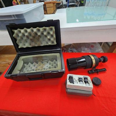 Celestron C90 1000mm f11 Spotting Telescope with Hard Case & Accessories