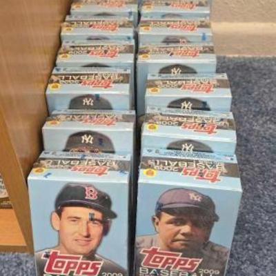 #2958 • (14) Packs of Topps 2009 Series I Baseball Trading Cards
