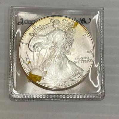 #529 • 1oz Fine Silver 2000 Walking Liberty $1 Coin
