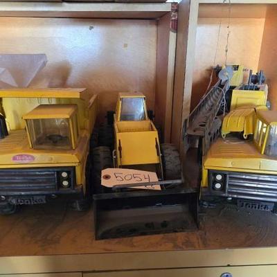 #5054 • 3 Tonka Equipment Toys
