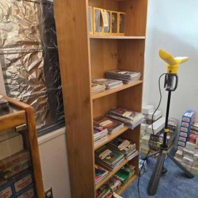 #2702 • Wooden Bookshelf
