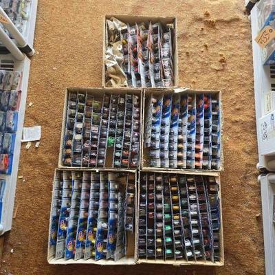 #5057 • (5) Boxes of Assorted Hot Wheels and Matchbox Toys
