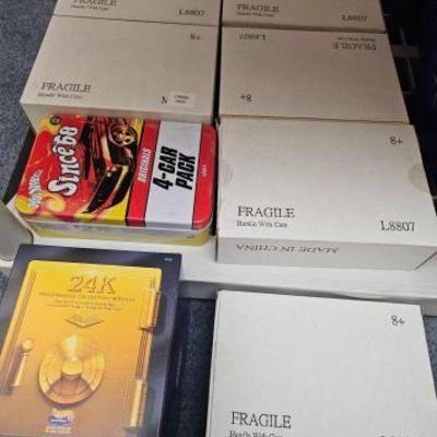 #2996 • 7 Hot Wheels Since 68 Hot Rod Packs and 1 24K Gold Corvette Set
