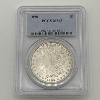 #442 • 1890-P Morgan Silver Dollar
