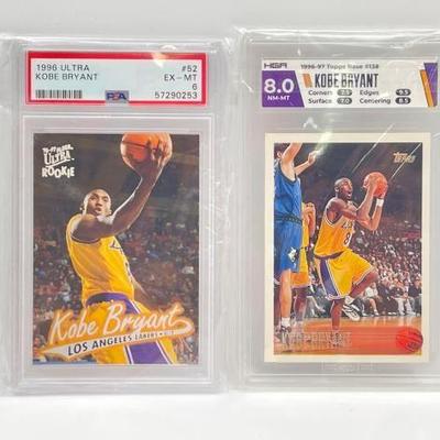 #932 • (2) 1996 Kobe Bryant Basketball Cards
