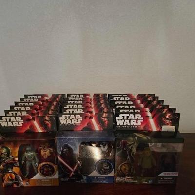 #2518 • 18 Starwars Figurines
