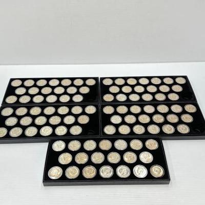 #804 • (96) 2002-2021 Kennedy Half Dollars
