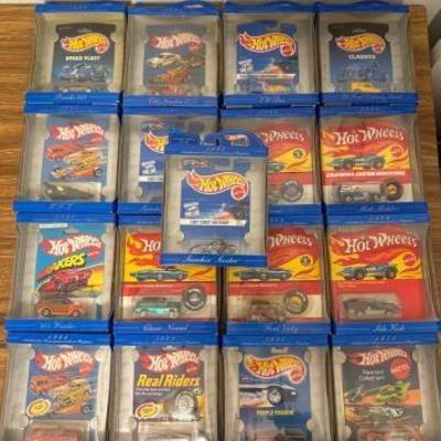 #2804 • 17 Hot Wheels 30 Year Limited Edition Cars
