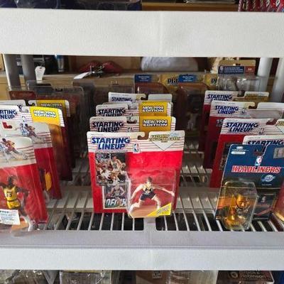#5532 • (20) NBA Action Figures and Bobble-Heads
