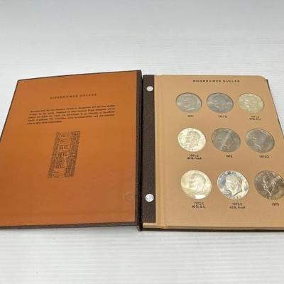 #926 • (32) Eisenhower Dollars with Album
