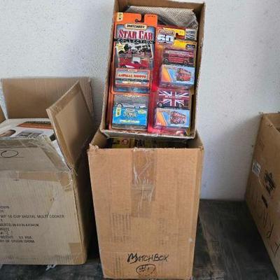 #5602 • Two Boxes of Matchbox Toys
