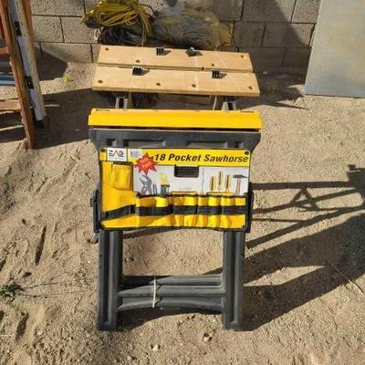 #6012 • Black & Decker Workmate and (2) Pocket Sawhorse
