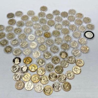#822 • Approx (85) 1972-2014 Kennedy Half Dollars

