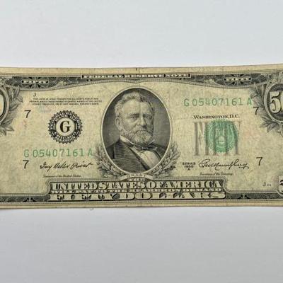 #602 • 1950 $50 U.S. Bank Note
