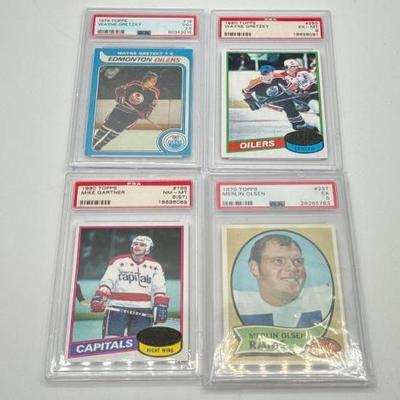 #938 • (4) Athlete Topp Cards
