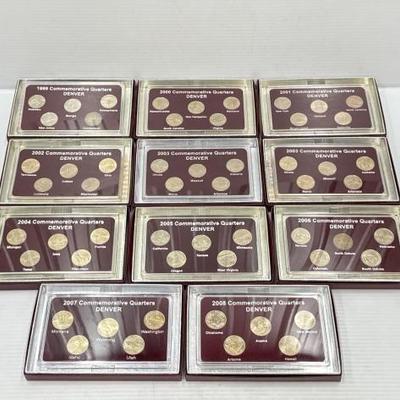 #828 • (55) 1999-2008 50 States Commemorative Quarters

