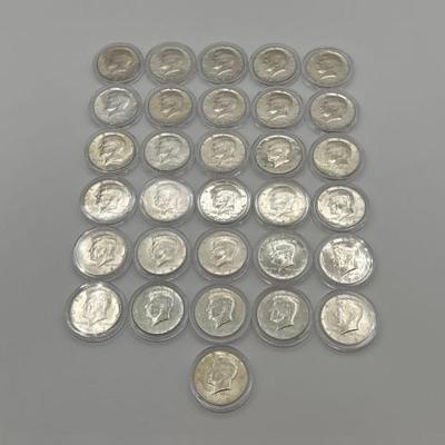 #748 • (31) 1965-1970 Kennedy Half Dollars
