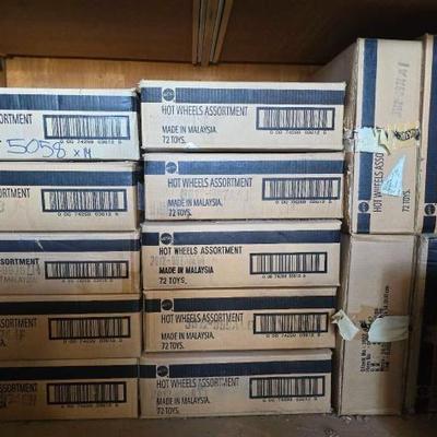 #5058 • 14 Boxes of Hotwheels
