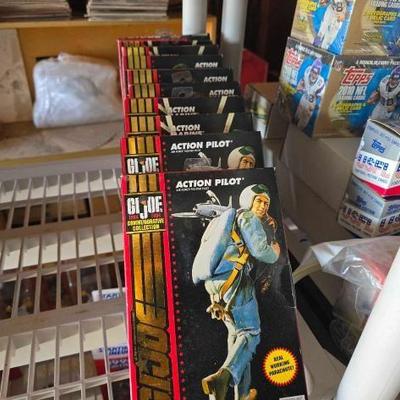 #5530 • (9) GI Joe Commemorative Collection Action Figures
