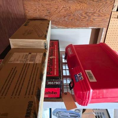 #5080 • Craftsman Portable Hobby Table, Rockwell Jawhrise , Craftsman Socket Set
