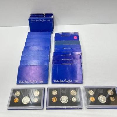 #790 • (29) 1968-1970 U.S. Proof Sets
