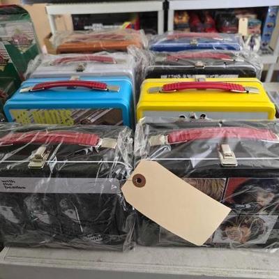 #2282 • 8 Beatles Lunchboxs
