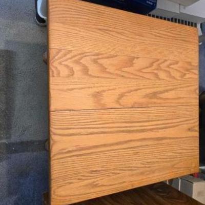 #2704 • Wooden Desk & Entry Table
